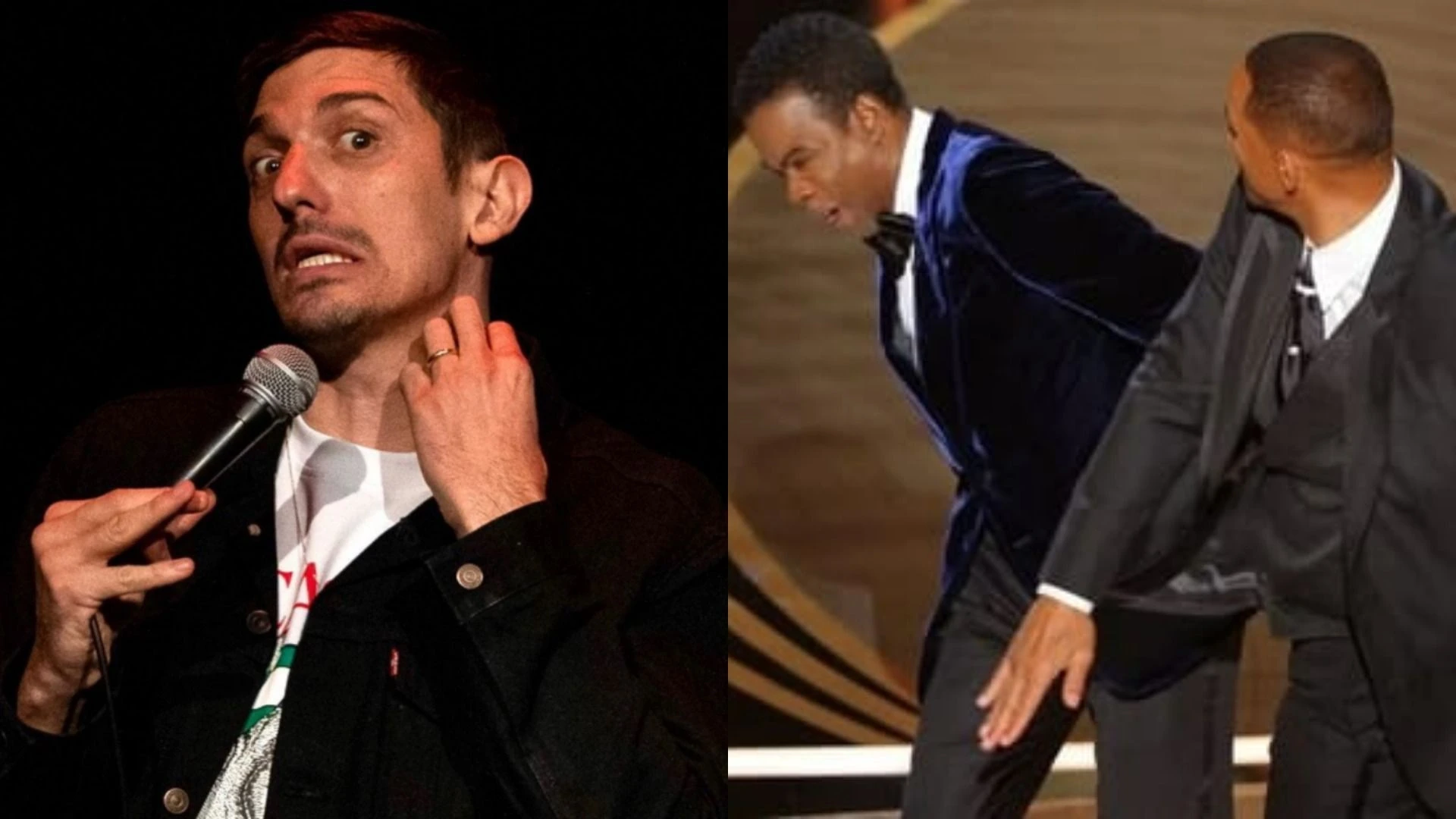 Andy Schulz roasted Will Smith after the Chris Rock slap incident