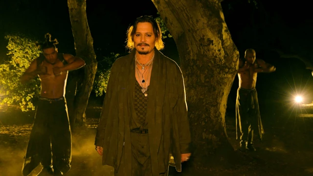 Johnny Depp's cameo in Savage X Fenty's fashion show