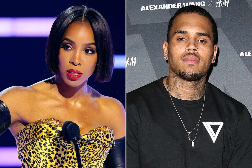 Kelly Rowland and Chris Brown