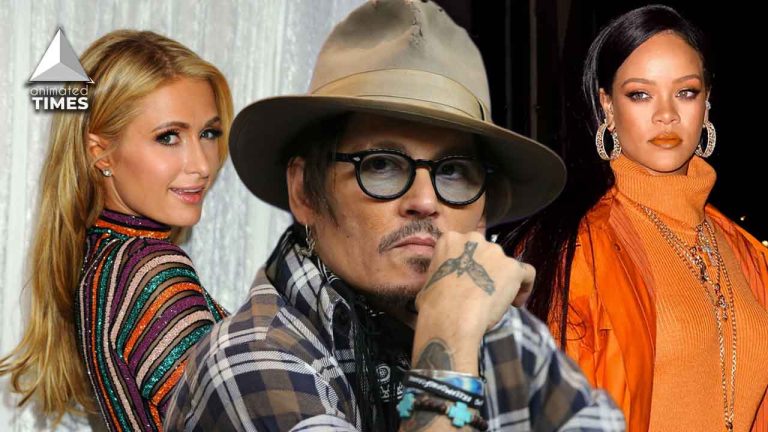 paris hilton johnny depp rihanna