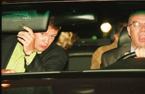 Princess Diana and Dodi Al Fayed were in the backseat