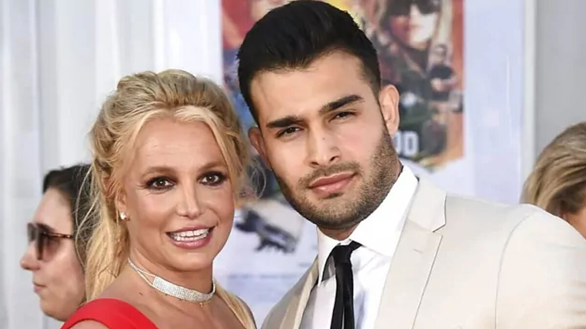 Sam Asghari and Britney Spears
