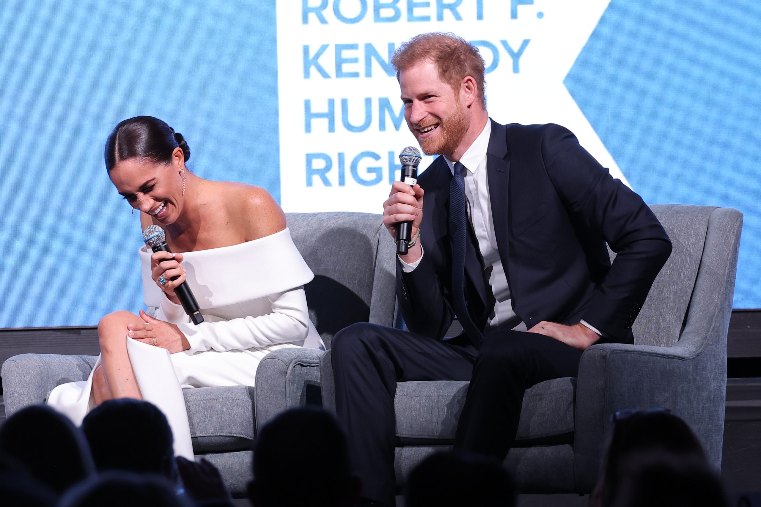  Meghan Markle and Prince Harry at the 2022 Robert F. Kennedy Human Rights Ripple of Hope Gala
