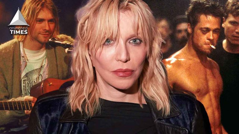 Courtney Love Blasts Brad Pitt for Firing Her from Fight Club as She Wouldn't Let Him Make a Movie on Husband Kurt Cobain
