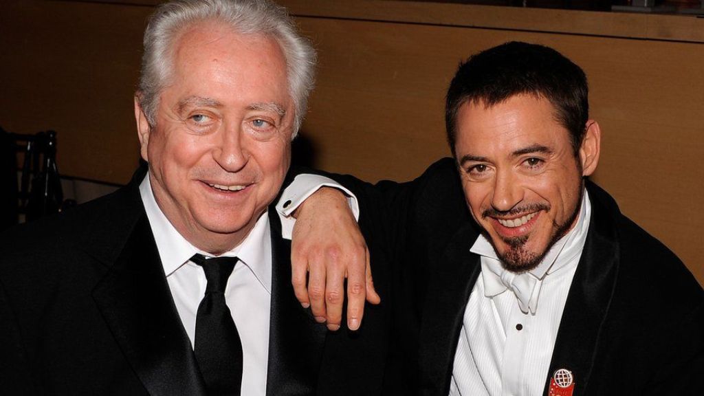 Late Robert Downey Sr. with his son, Robert Downey Jr.