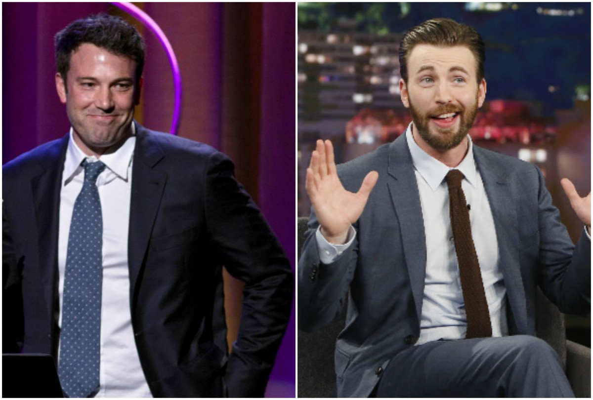 Chris Evans was intimidated by Ben Affleck