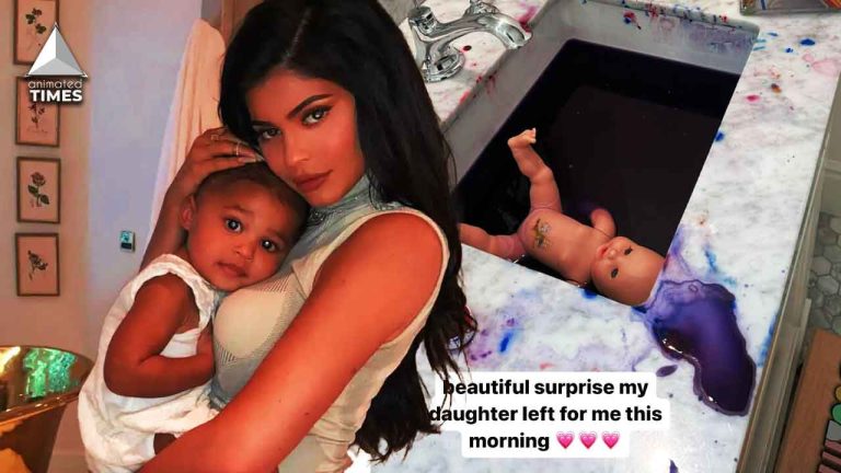 Kylie Jenner's Daughter Stormi Paints All Over, Effectively Destroying Mom's Multi-Million Dollar Bathroom, Kylie Calls it a 'Beautiful Surprise'