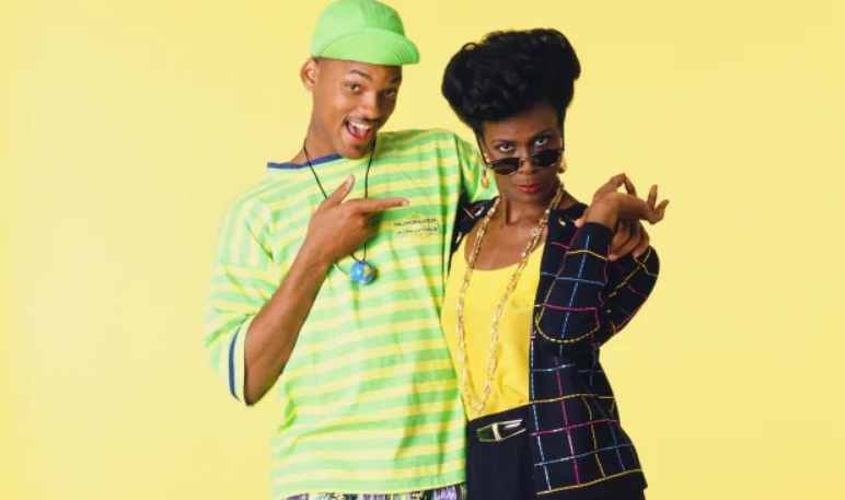 Will Smith and Janet Hubert in Fresh Prince of Bel-Air