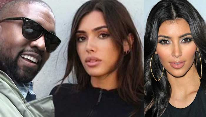 Kanye West, Kim Kardashian and Bianca Censori 