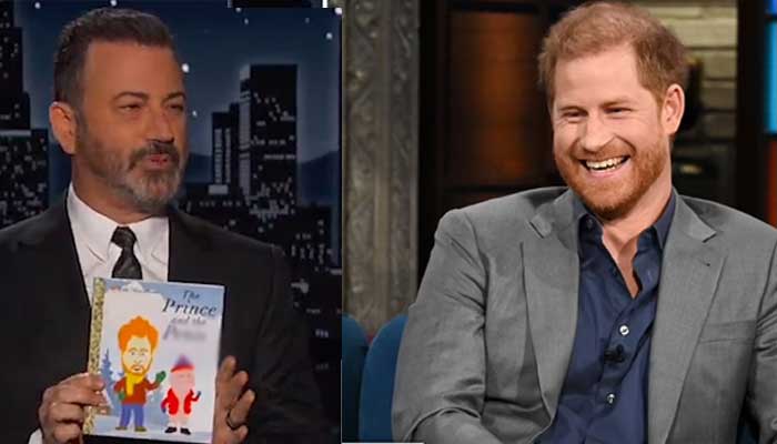Prince Harry and Jimmy Kimmel