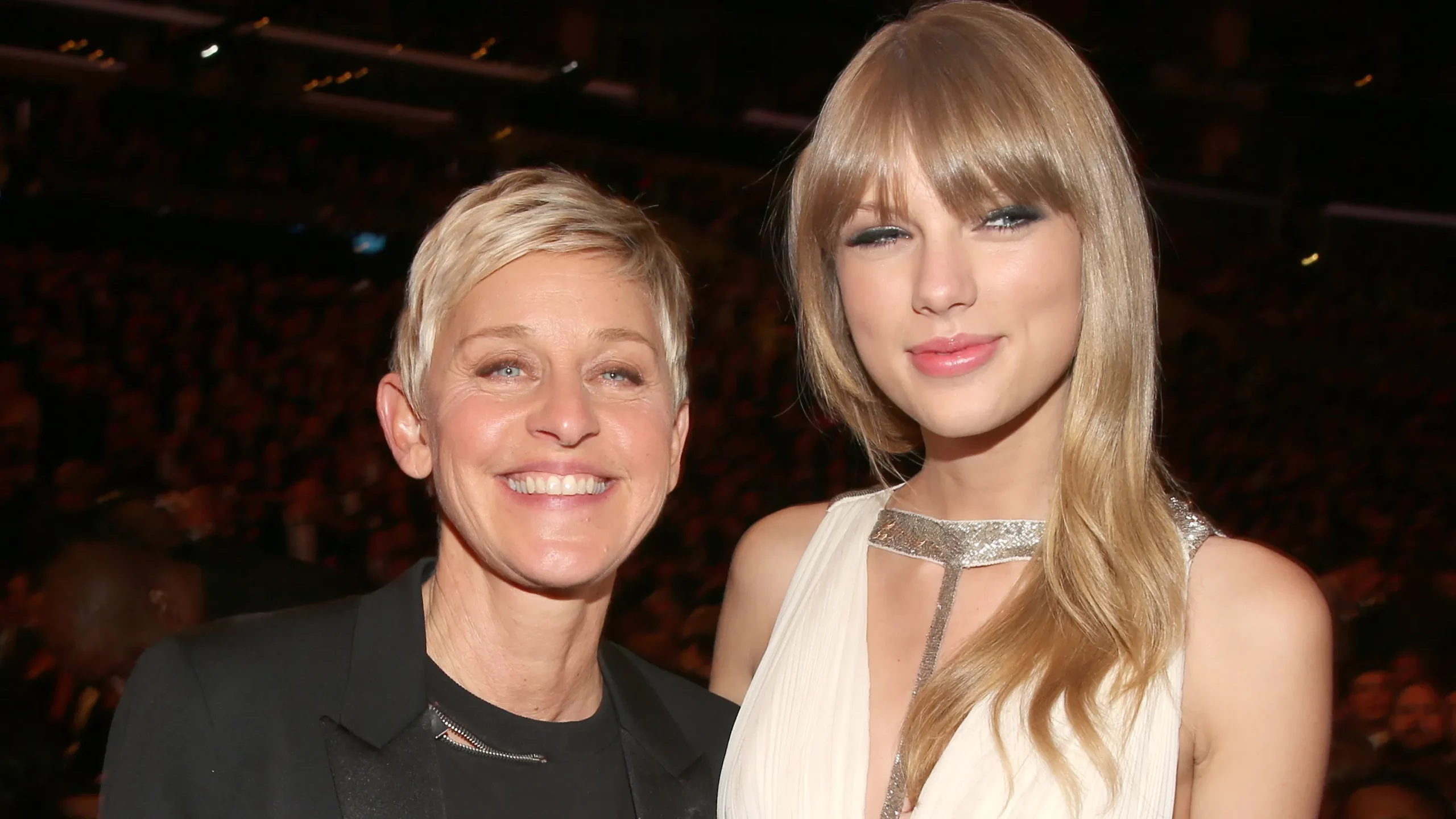 Taylor Swift with Ellen DeGeneres 