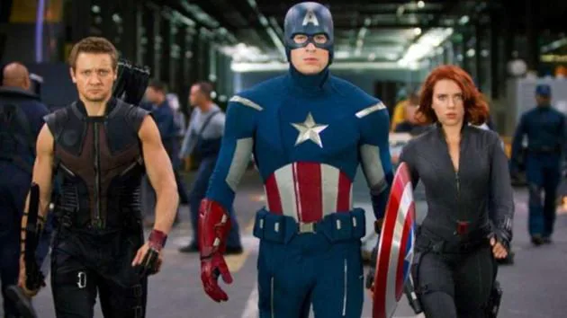 Hawkeye, Captain America, and Black Widow