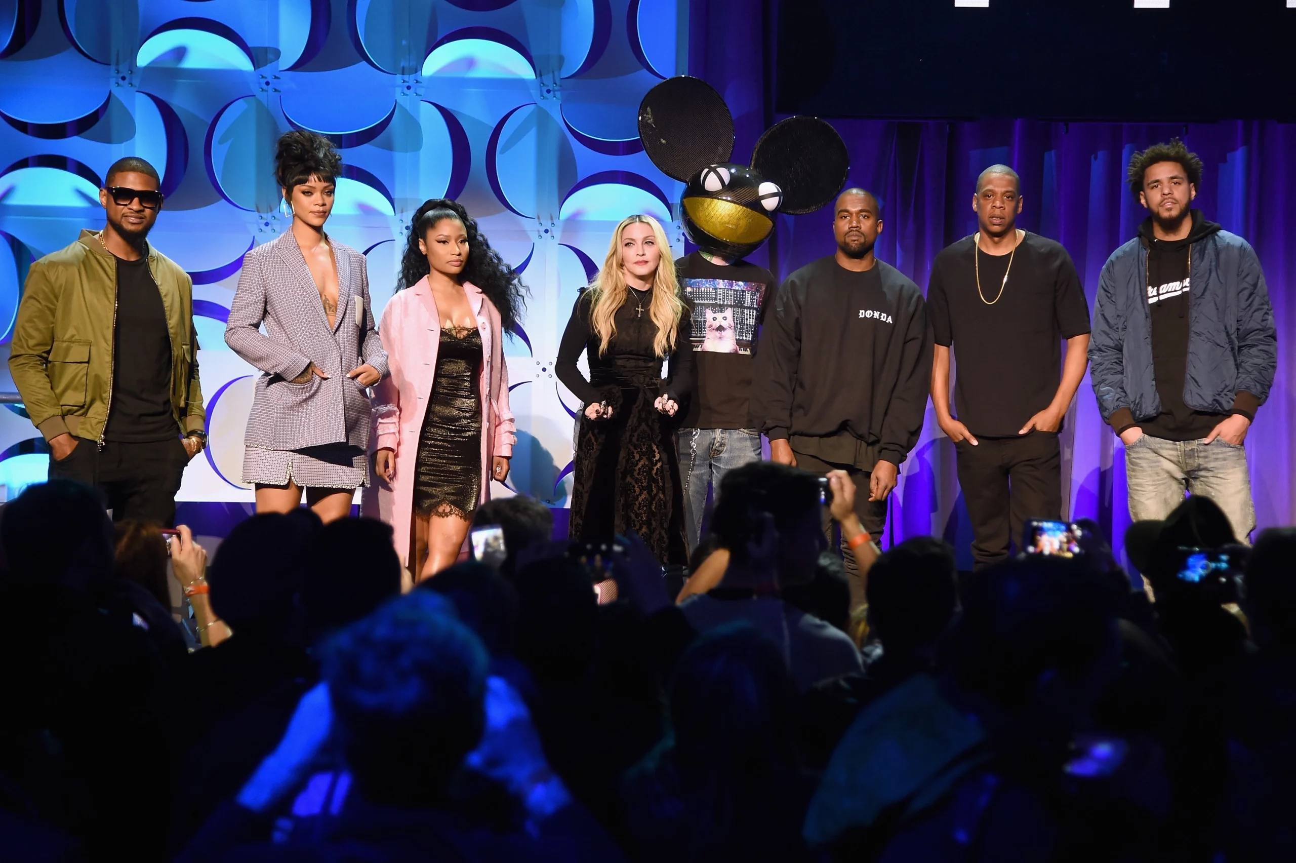 The 2015 Tidal launch event dubbed as an Illuminati conference