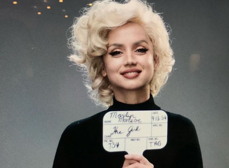 Ana de Armas as Marilyn Monroe for Blonde