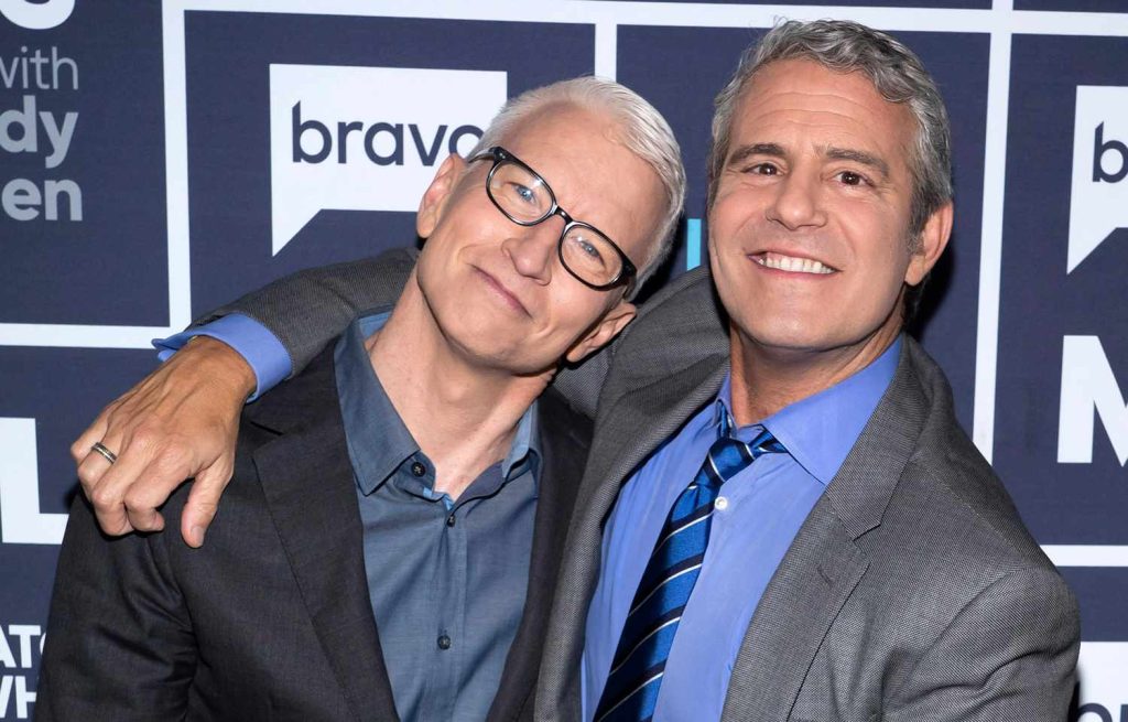 Anderson Cooper and Andy Cohen