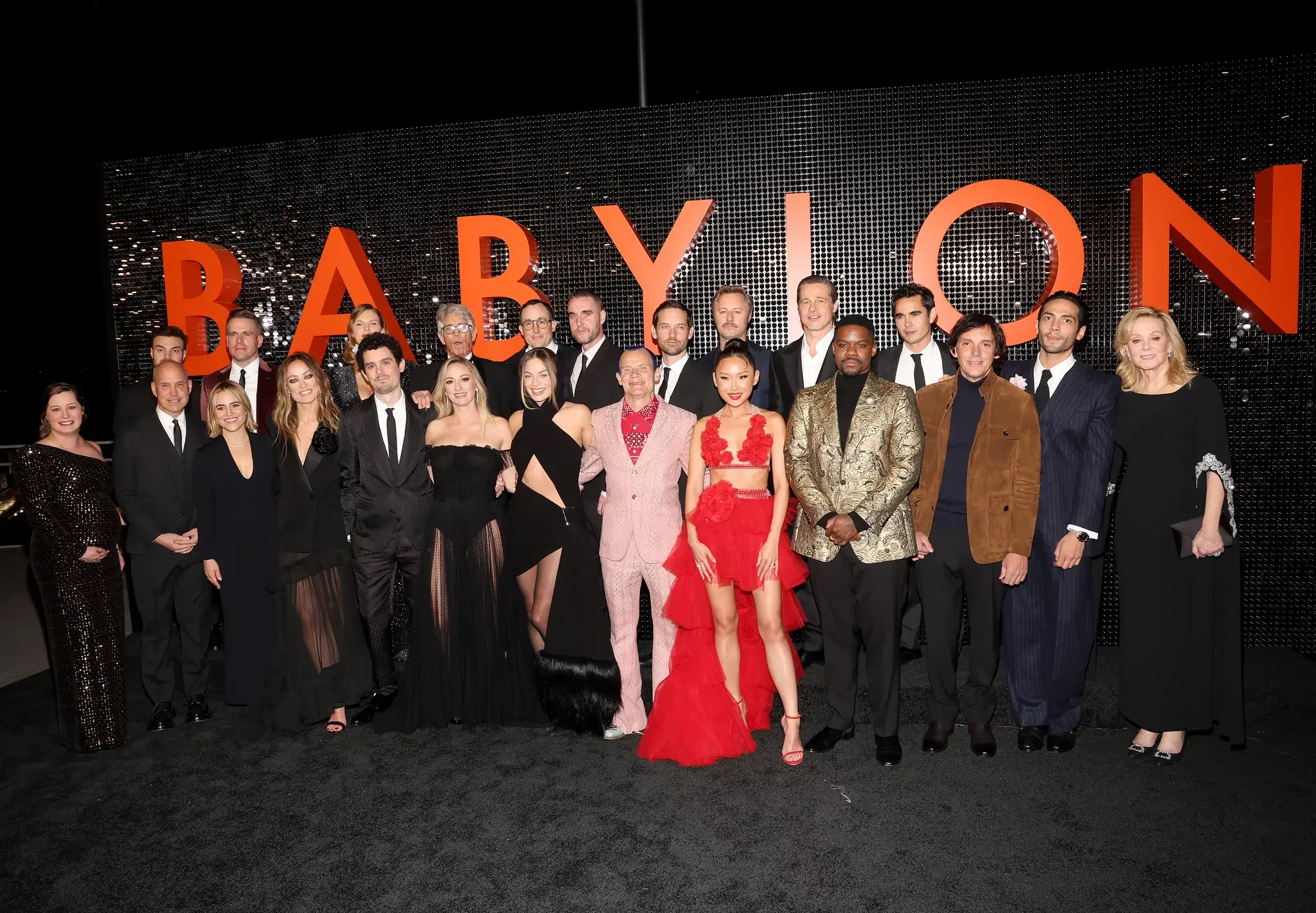 The cast of Babylon (2022)