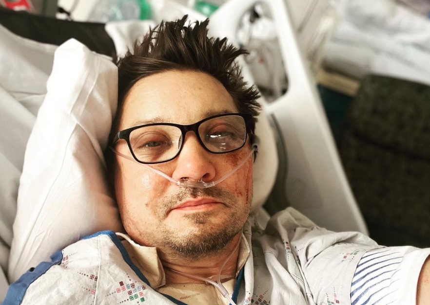 Jeremy Renner is recovering