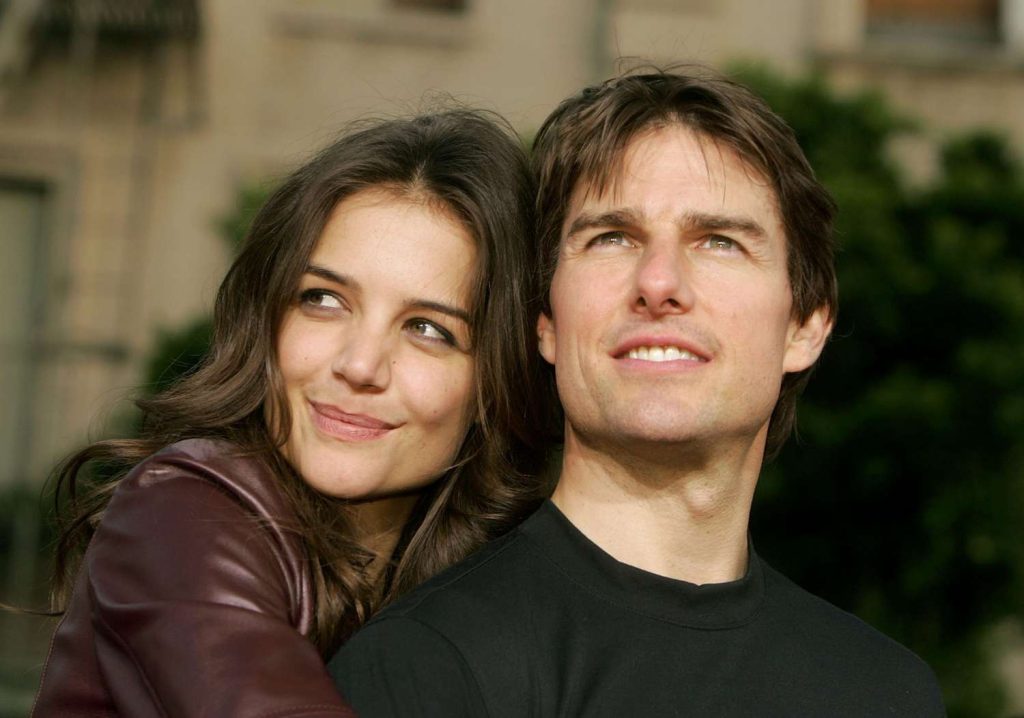 Katie Holmes and Tom Cruise