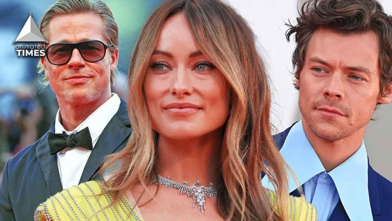 Olivia Wilde Craving for Brad Pitt's Attention as She Goes Through Painful Breakup With Harry Styles