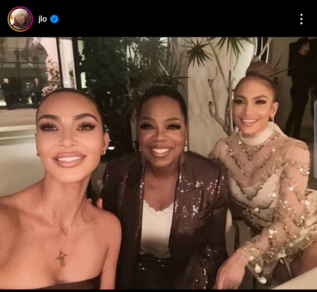 JLo got cropped out from Kim Kardashian's selfie