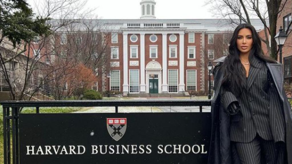 Kim Kardashian at Harvard Business School