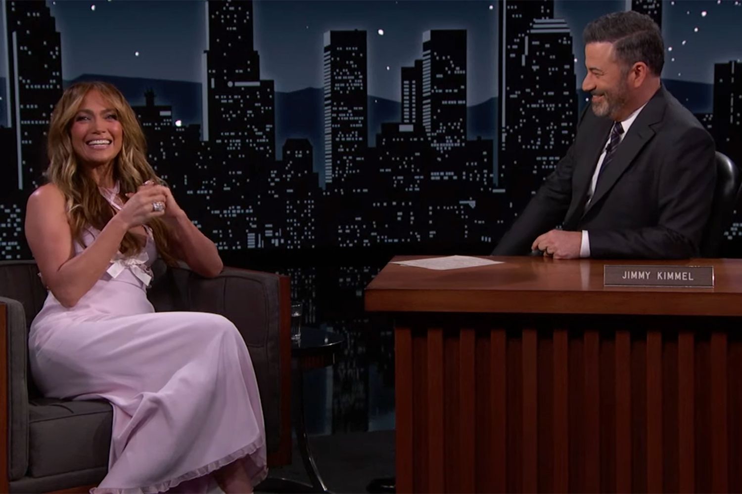 Jennifer Lopez on Jimmy Kimmel Live!
