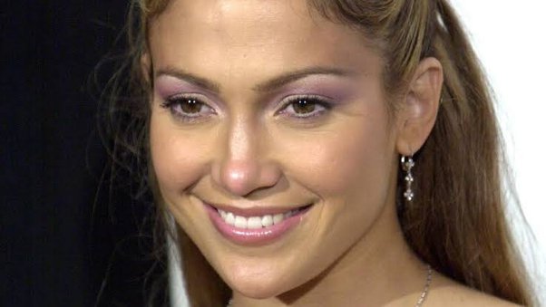 Jennifer Lopez in her 20s