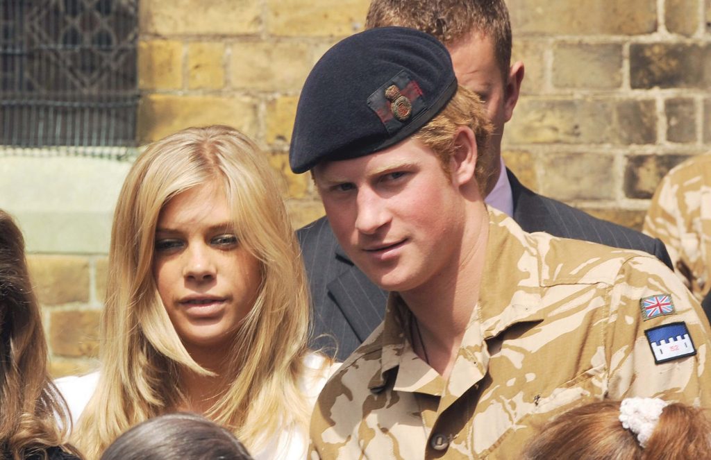 Prince Harry with his former girlfriend, Chelsy Davy