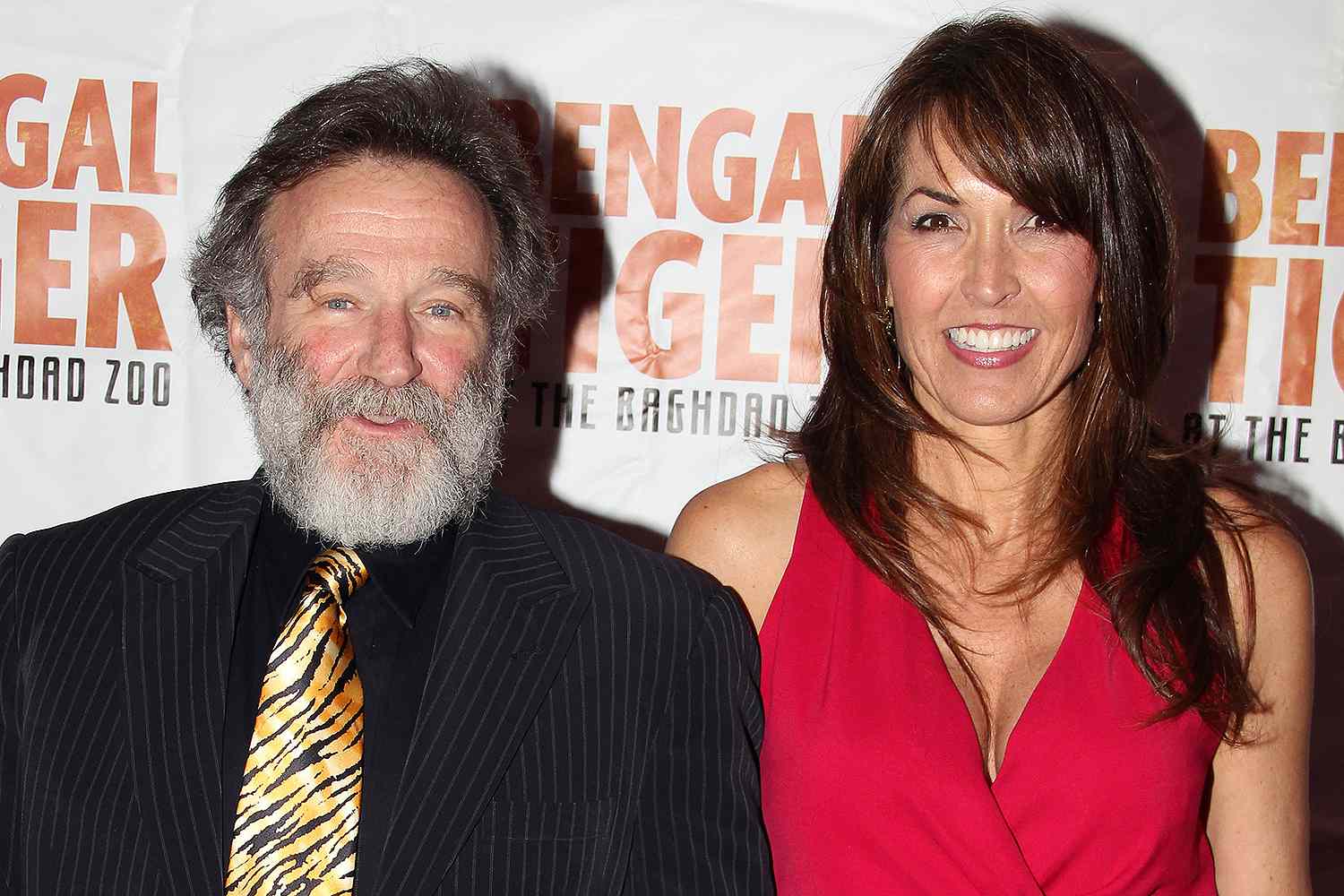 Robin Williams and Susan Schneider