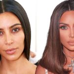 Shocking Difference Between Kim Kardashian With and Without Make Up Photos