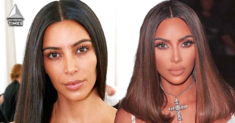 Shocking Difference Between Kim Kardashian With and Without Make Up Photos