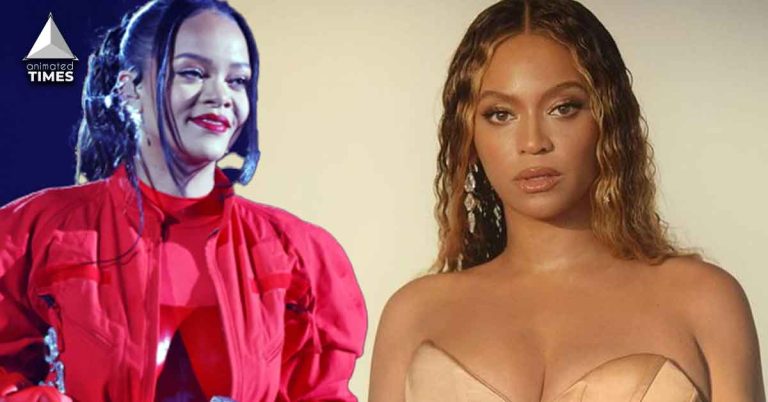 "She is a beast and a whole other level": Rihanna Confesses She Watched Beyonce's Video Twice Before Her Superbowl Halftime Show