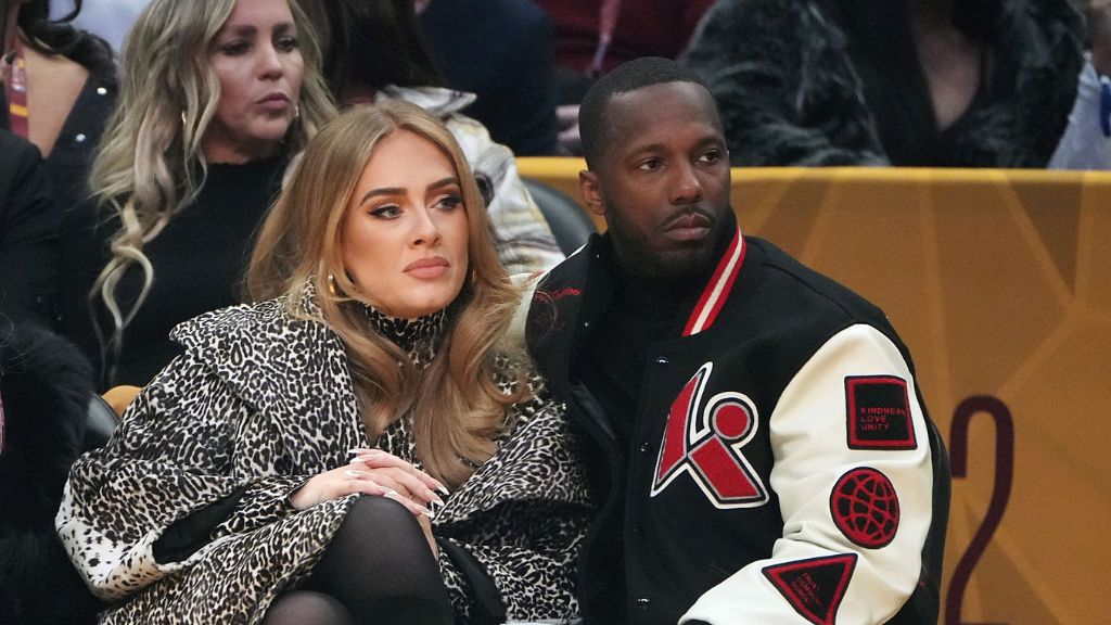 Adele with her beau Rich Paul