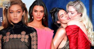 Supermodels Kendall Jenner, Gigi Hadid Keep Tradition Alive - Share a Kiss at Oscars 2023 After-Party