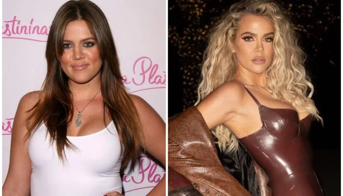 Khloe Kardashian- After and Before