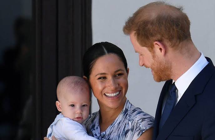 The Sussexes with Archie