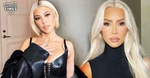Left With No Dignity and Pride, Kourtney Kardashian Forced To Feast on Kim Kardashian's Leftovers as She Debuts Same Platinum Blonde Look Kim K Shed Off as Garbage