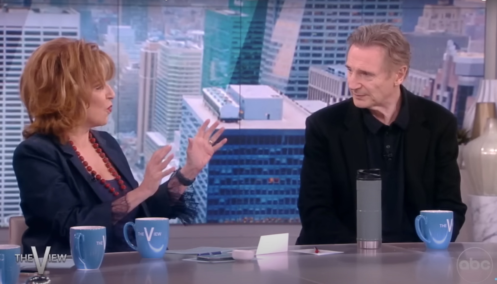 Liam Neeson on The View