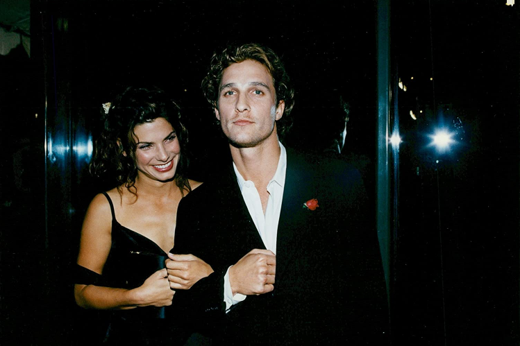 Sandra Bullock with Matthew McConaughey